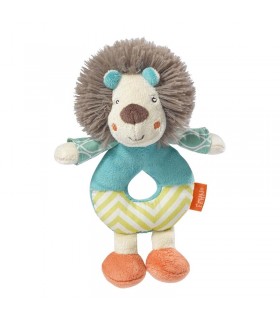 جغجغه بیبی فن طرح شیر BabyFehn Soft Ring Rattle Lion