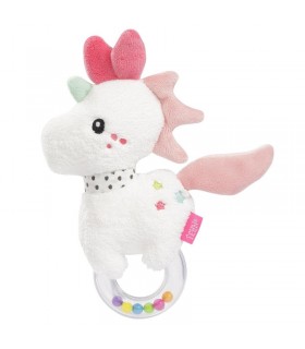 جغجغه بیبی فن طرح اسب تک شاخ BabyFehn Rattle Ring Unicorn
