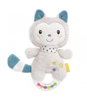 جغجغه بیبی فن طرح گربه BabyFehn Rattle Ring Cat