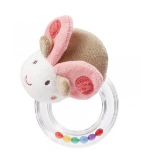 جغجغه بیبی فن طرح گربه BabyFehn Rattle Ring Cat
