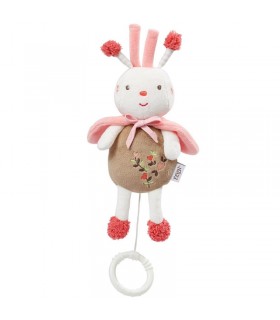 عروسک نخ کش موزیکال بیبی فن طرح مینی کفشدوزک BabyFehn Mini Musical Bee