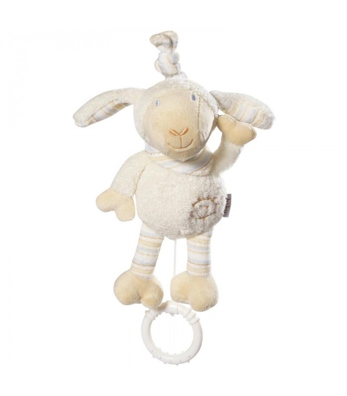 عروسک نخ کش موزیکال بیبی فن طرح مینی گوسفند BabyFehn Mini Musical Sheep