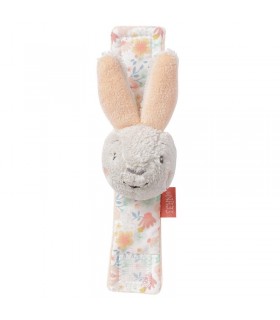 مچ بند چسبی جغجغه ای بیبی فن طرح خرگوش BabyFehn Wrist Rattle Hare
