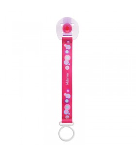 بند پستانک کیدزمی صورتی Kidsme Pacifier Holder