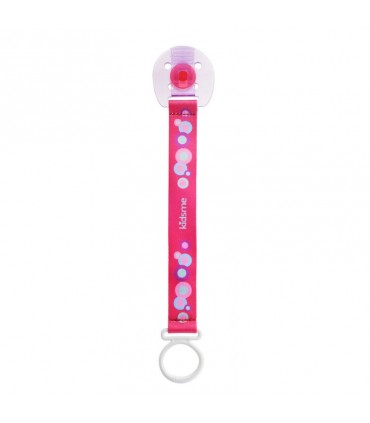 بند پستانک کیدزمی صورتی Kidsme Pacifier Holder