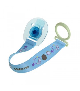 بند پستانک کیدزمی آبی Kidsme Pacifier Holder