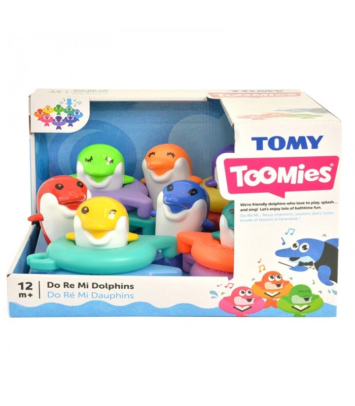 اسباب بازی حمام دلفین تامی Tomy Do Re Mi Dolphin Musical Bath Toy