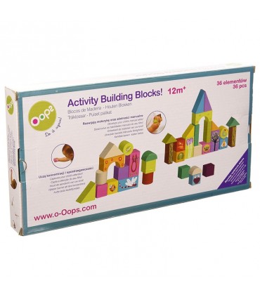 پازل چوبی مگنتی بزرگ اوپس Oops Activity Building Blocks