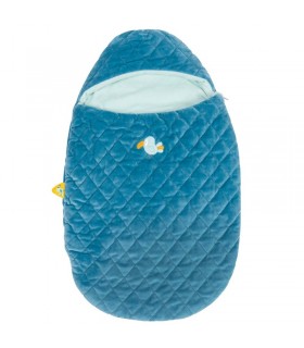 قنداق فرنگی آبی ناتو Nattou Babynest Cocoon
