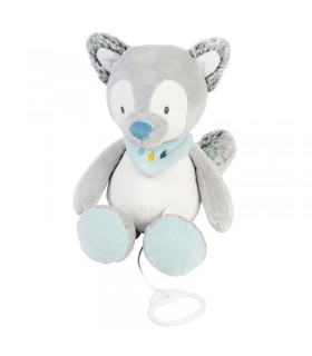 عروسک موزیکال گرگ ناتو Nattou Musical Tiloo the wolf