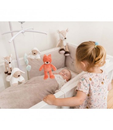 آویز تخت موزیکال روباه ناتو Nattou mobile Fanny & Oscar