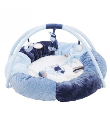 تشک بازی الاغ ناتو Nattou Stuffed playmat with arches Alex & Bibou
