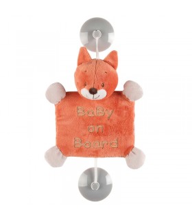 آویز هشدار کودک روباه ناتو Nattou Baby on board Oscar the Fox