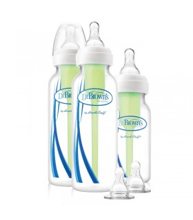 ست آغازین 6 تکه آپشن باریک دکتر براون Dr Brown’s Natural Flow Narrow Neck Stater Kit