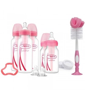 ست آغازین 16 تکه آپشن باریک دکتر براون Dr Brown’s Natural Flow Narrow Neck Stater Kit