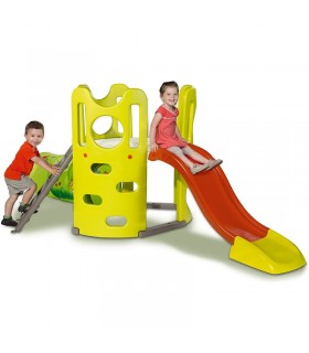سرسره متوسط با تونل اسموبی Smoby Adventure Climbing Tower