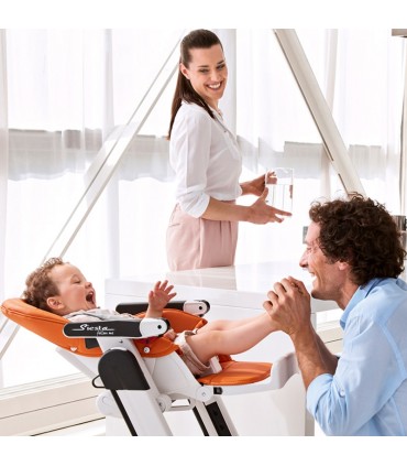 صندلی غذای کودک پگ پرگو مدل Peg-Perego Siesta Follow Me Berry