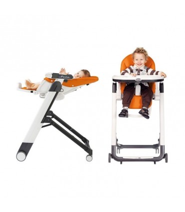 صندلی غذای کودک پگ پرگو مدل Peg-Perego Siesta Follow Me Ambiance Brown