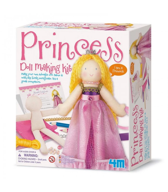 کیت آموزشی عروسک پرنسس فور ام 4M Princess Doll Making Kit