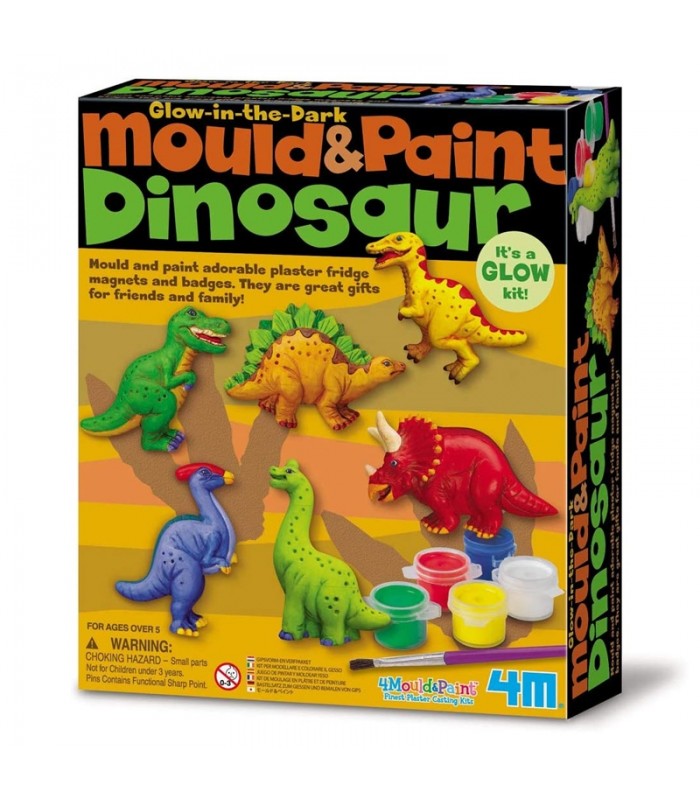 قالب گیری و رنگ آمیزی دایناسور فور ام 4M Mould and Paint Dinosaur