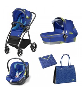 ست 4 تکه ماریس جی بی GB Maris Bold Sports Blue Travel System