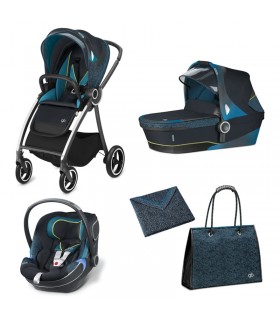 ست 4 تکه ماریس جی بی GB Maris Bold Sports Black Travel System