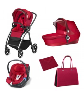 ست 4 تکه ماریس جی بی GB Maris Bold Sports Red Travel System