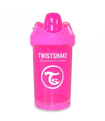 لیوان آبمیوه خوری 300 میل تویست شیک Twistshake Crawler Cup 300ml Pink