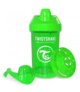 لیوان آبمیوه خوری 300 میل سبز تویست شیک Twistshake Crawler Cup 300ml Green