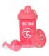 لیوان آبمیوه خوری 300 میل تویست شیک Twistshake Crawler Cup 300ml Peach