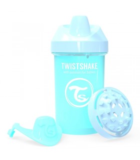 لیوان آبمیوه خوری 300 میل تویست شیک Twistshake Crawler Cup 300ml Pastel Blue