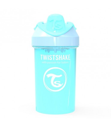 لیوان آبمیوه خوری 300 میل تویست شیک Twistshake Crawler Cup 300ml Pastel Blue