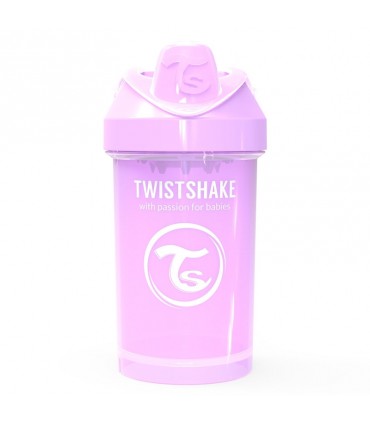 لیوان آبمیوه خوری 300 میل تویست شیک Twistshake Crawler Cup 300ml Pastel Purple