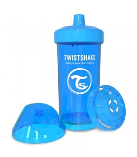لیوان آبمیوه خوری 360 میل آبی تویست شیک Twistshake Crawler Cup 360ml Blue