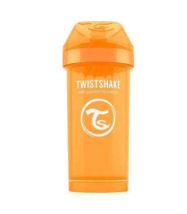 لیوان آبمیوه خوری 360 میل تویست شیک Twistshake Crawler Cup 360ml Orange