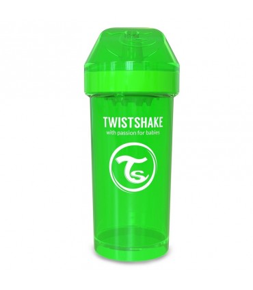 لیوان آبمیوه خوری 360 میل تویست شیک Twistshake Crawler Cup 360ml Green