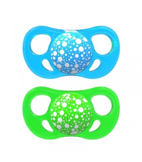 پستانک دو عددی 6 ماه به بالا تویست شیک Twistshake 2x Pacifier 6+ Months Blue Green