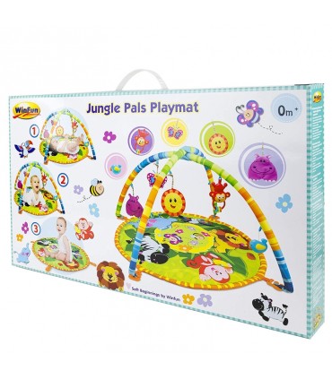 تشک بازي آويز دار وین فان Winfun Jungle Pals Playmat