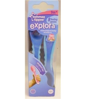 قاشق  8 عددی Tommee Tippee