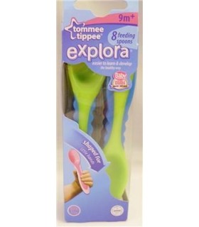 قاشق  8 عددی Tommee Tippee