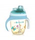 آب میوه خوری 360 درجه آبی 240 میل بیبی سیل Babisil Drinking Cup with Handles