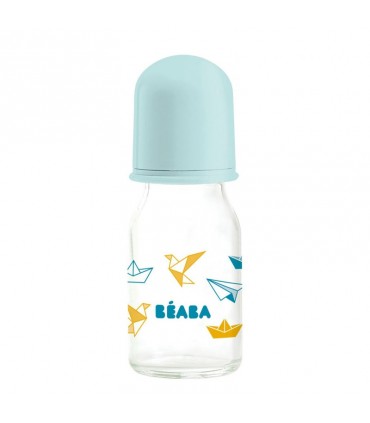شیشه شیر 110 میل ب آ با ﻿Beaba Origami Glass Bottle 110 ml