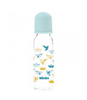 شیشه شیر 250 میل ب آ با ﻿Beaba Origami Glass Bottle 250 ml