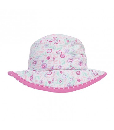 کلاه ساحل دخترانه طرح پاستل (3 تا 6 ماه) Archimede Hat Pastel