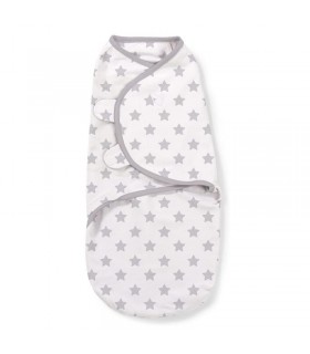 قنداق نخی طرح ستاره سامر Summer SwaddleMe Grey Star