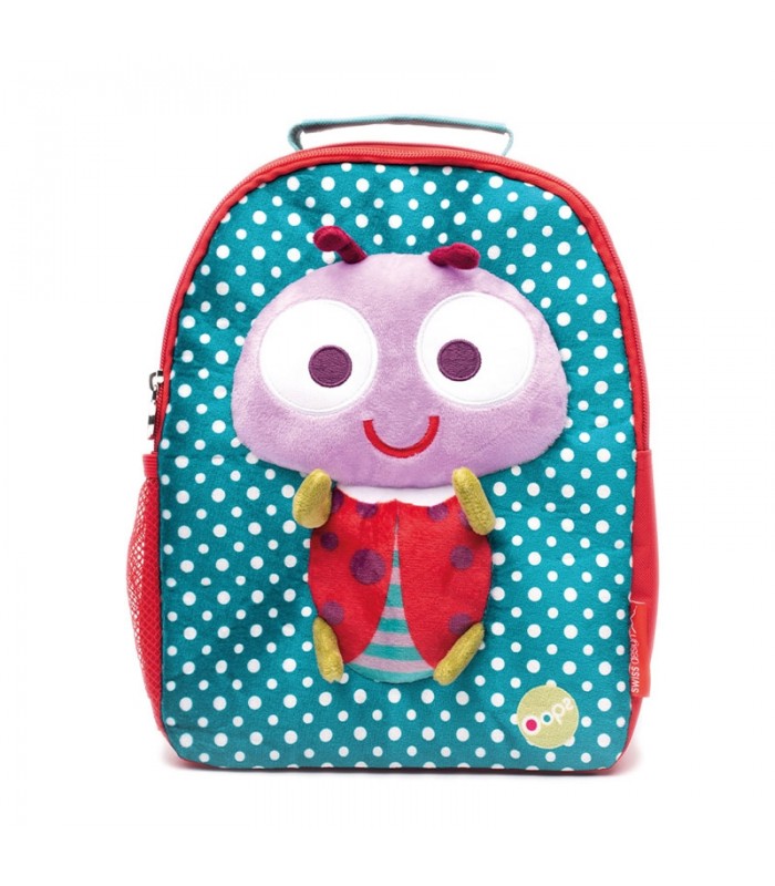 کیف کوله نرم اوپس طرح کفشدوزک Oops Super-Soft Backpack Ladybug