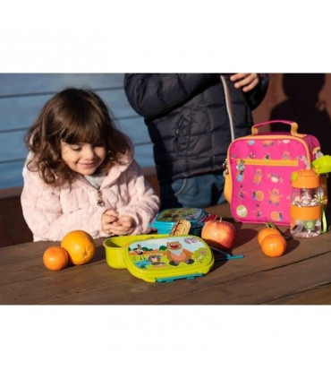 ظرف غذاو اسنک اوپس سبز Oops Cool-Lunch Kit