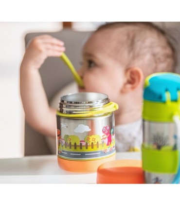 فلاسک غذای اوپس نارنجی Oops Cool-Thermal Food Jar