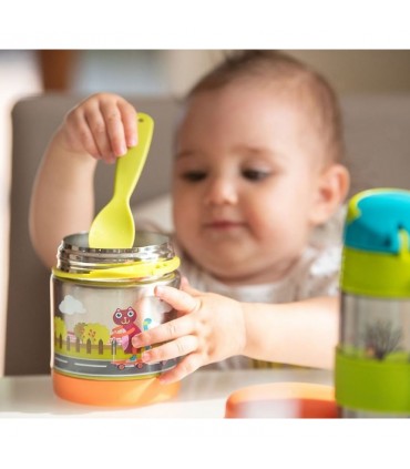 فلاسک غذای اوپس نارنجی Oops Cool-Thermal Food Jar