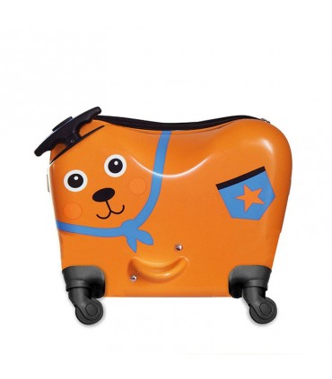 چمدان چرخ دار 2 کاره اوپس طرح خرس Oops Ride-on Trolley S Bear